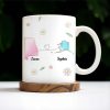 I Wish We Lived Closer With Daisy State Outlines - Personalized Custom Coffee Mug - BST049_MG