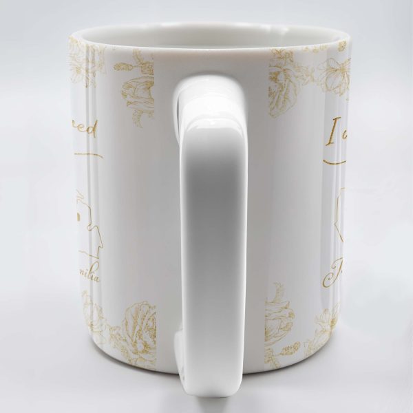 I Wish We Lived Closer With Flowers And Map Design - Personalized Custom Coffee Mug - BST181_MG
