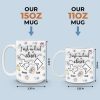 I Wish You Lived Next Door - Bestie Personalized Custom 3D Inflated Effect Printed Mug - Christmas Gift For Best Friends, BFF, Sisters