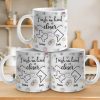I Wish You Lived Next Door - Bestie Personalized Custom 3D Inflated Effect Printed Mug - Christmas Gift For Best Friends, BFF, Sisters