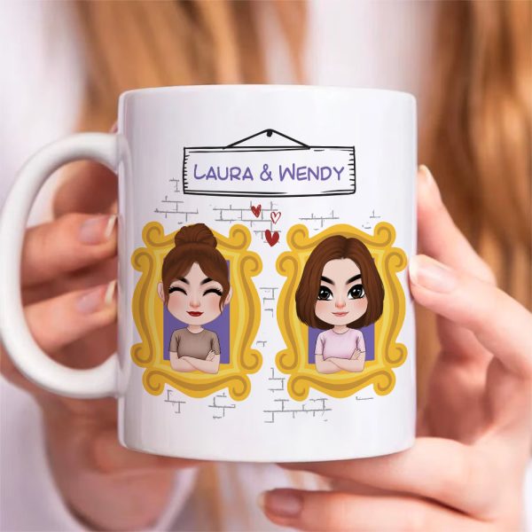I Wish You Lived Next Door, Personalized Coffee Mug, Gifts For Friend