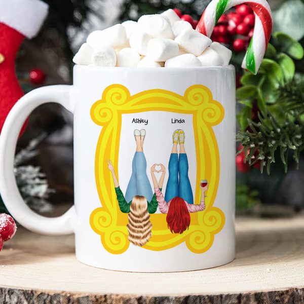 I Wish You Lived Next Door, Personalized Mug, Gifts For Friend