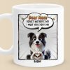 I Woof You More Than Treats, Mom - Dog Personalized Custom Mug - Mother's Day, Gift For Pet Owners, Pet Lovers