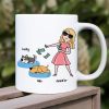 I Work Hard, Gift For Pet Lover, Personalized Mug, Dog And Cat Mug