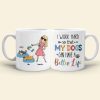 I Work Hard, Gift For Pet Lover, Personalized Mug, Dog And Cat Mug