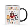 I Work Hard So That My Cat Can Have A Better Life Crazy Cat Moms Personalized Mug
