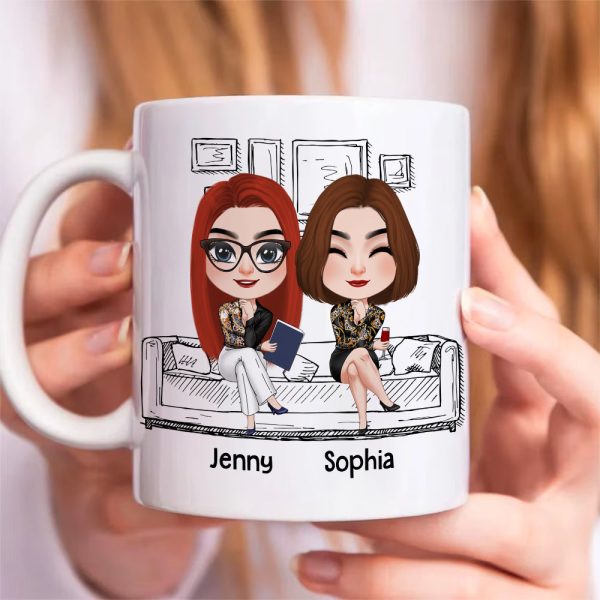 I Work With Absolute Legends, Personalized Coffee Mug, Gifts For Colleague
