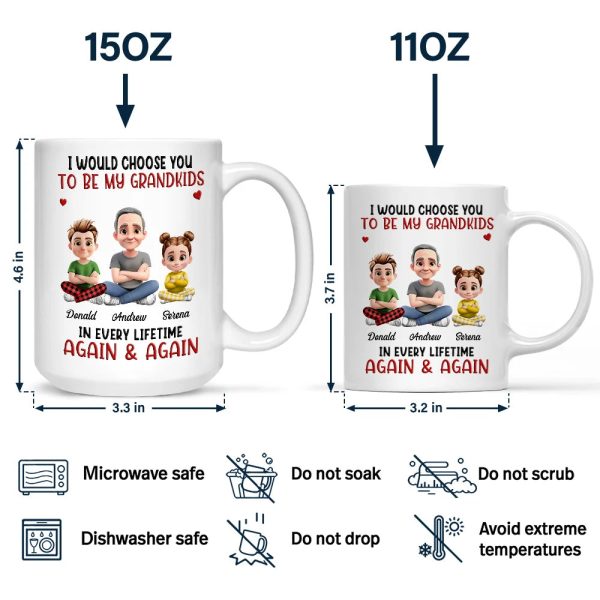 I Would Choose You In Every Lifetime - Personalized Mug