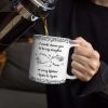 I Would Choose You To Be My Daughter Flowers - Personalized White Edge-to-Edge Mug