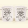 I Would Fight A Bear For You, Boss - Funny Mug For Bosses - Personalized Mug