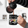 I Would Help You Bury The Body 3D Effect Besties - Personalized Black Mug