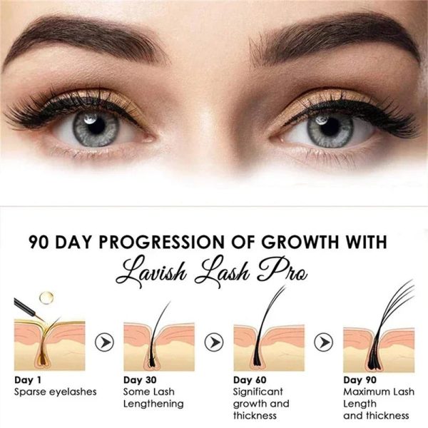 Ibealee Eyelash Serum Achieve 12Mm Longer Lashes (8Ml)