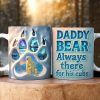 Ice Bear Dad Footprint Coffee Mug - Personalized Gifts For Dad 02qhqn190525