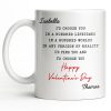I'd Choose You In A Hundred Lifetimes, Romantic Love Message - Personalized Custom Coffee Mug - CPL1326_MG