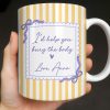 I'd Help You Bury The Body, Love Coffee Cup - Personalized Custom Coffee Mug - BST530_MG