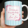 I'd Help You Bury The Body, Love Coffee Cup - Personalized Custom Coffee Mug - BST530_MG