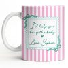 I'd Help You Bury The Body, Love Coffee Cup - Personalized Custom Coffee Mug - BST530_MG