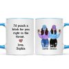 I'd Punch A Bitch For You Gift For Besties Cool Best Friends Friendship Cup Personalized Mug