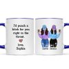 I'd Punch A Bitch For You Gift For Besties Cool Best Friends Friendship Cup Personalized Mug