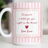 I'd Punch A B*tch For You Right In The Throat Heart Design - Personalized Custom Coffee Mug - BST534_MG