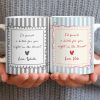 I'd Punch A B*tch For You Right In The Throat Heart Design - Personalized Custom Coffee Mug - BST534_MG