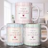 I'd Punch A B*tch For You Right In The Throat Heart Design - Personalized Custom Coffee Mug - BST534_MG