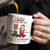 I'd Take A Bullet For You, But Let's Not Get Crazy, Christmas Theme - Personalized Custom Coffee Mug - BST465_MG