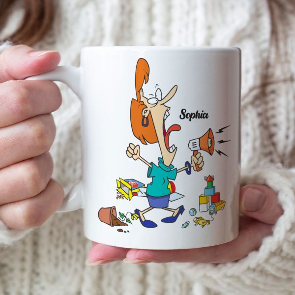If A Woman Speaks & No One Is Listening Her, Personalized Mug, Mother's Day Gift, Gift For Mom, Funny Mom Mug