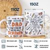If Dad Can't Fix It We're All Screwed - 3D Inflated Effect Printed Mug, Personalized White Edge-to-Edge Mug