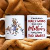 If Evolution Really Works, Gift For Mom, Personalized Mug, Mom And Kids Mug, Mother's Day Gift