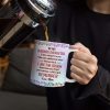 If Fate Whispers To You Daughter Granddaughter - Personalized White Edge-to-Edge Mug