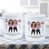 If Friends Were Flowers Birth Month Flowers Gift For Best Friends Besties Personalized Mug