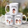 If Grandmas Were Flowers Doll Kid Mom Auntie Personalized Mug