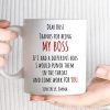If I Had A Different Boss I Would Punch Them In The Throat - Personalized Mug