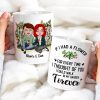 If I Had A Flower For Every Time I Thought Of You Personalized Couple Mug, Gift For Couple