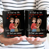 If I Had My Life To Live Over Again Hugging Couple - Personalized Mug