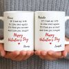 If I Had My Life To Live Over Again I'd Find You Sooner And Love You Longer - Personalized Custom Coffee Mug - CPL1320_MG