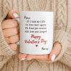 If I Had My Life To Live Over Again I'd Find You Sooner And Love You Longer - Personalized Custom Coffee Mug - CPL1320_MG