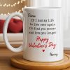 If I Had My Life To Live Over Again I'd Find You Sooner And Love You Longer - Personalized Custom Coffee Mug - CPL1320_MG