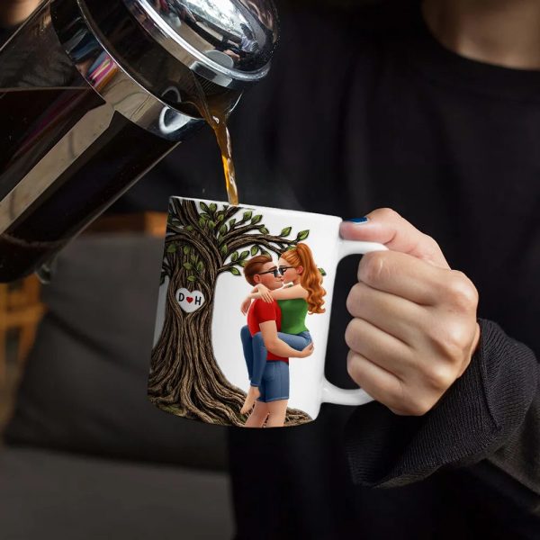 If I Have My Life To Life - Personalized White Edge-to-Edge Mug