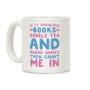 If It Involves Books, Bubble Tea and Board Games Then Count Me In Coffee Mug