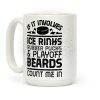 If it Involves Ice Rinks Rubber Pucks and Playoff Beards Coffee Mug