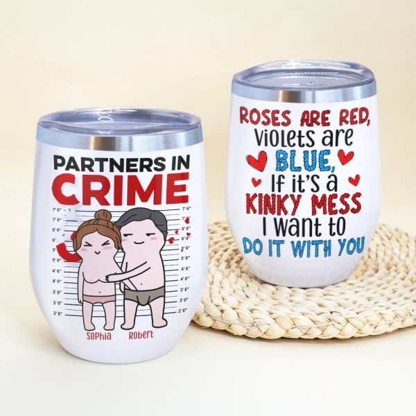 If It's A Kinky Mess I Want To Do It With You-Gift For Couple-Personalized Coffee Mug- Funny Couple Mug