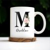 If My Mouth Doesn't Say It My Face Definitely Will Floral Design - Personalized Custom Coffee Mug - COL090_MG