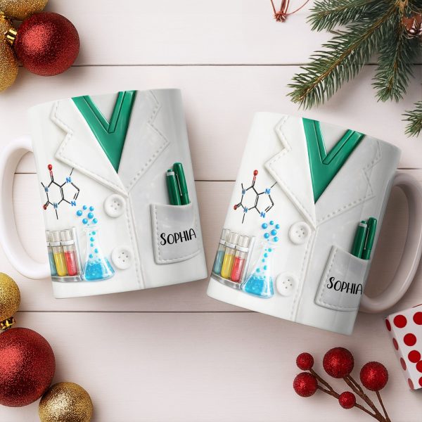 Ignite Curiosity With Science and Lab Essentials - Personalized Custom Coffee Mug - JBS084_MG