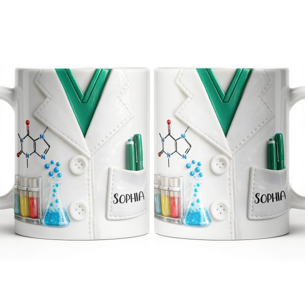 Ignite Curiosity With Science and Lab Essentials - Personalized Custom Coffee Mug - JBS084_MG