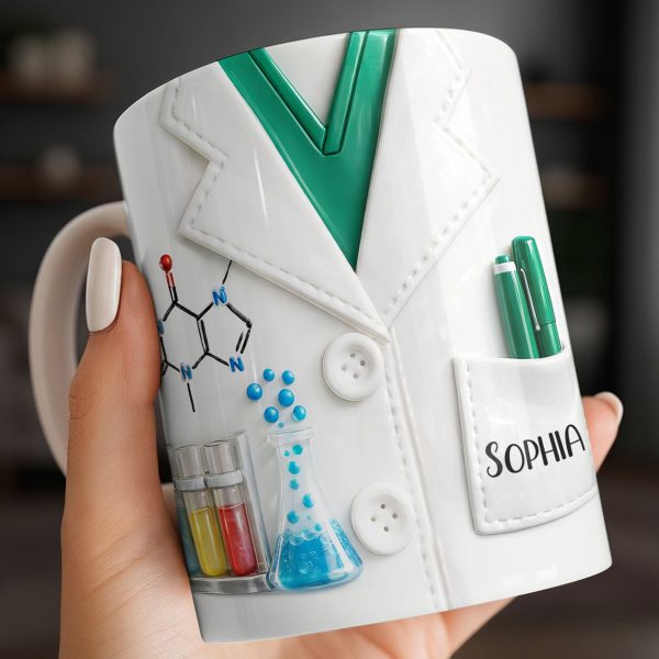 Ignite Curiosity With Science and Lab Essentials - Personalized Custom Coffee Mug - JBS084_MG