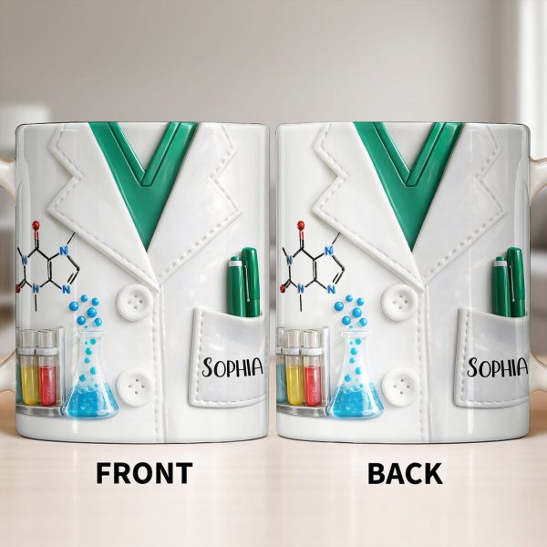 Ignite Curiosity With Science and Lab Essentials - Personalized Custom Coffee Mug - JBS084_MG