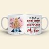 I'll Destroy Every Chair On Earth So The Only Place You Have To Sit In Is My Face, Naughty Couple Make Love White Mug