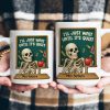 I'll Just Wait Until It's Quiet Teacher Funny Gift 3D Effect - Personalized Mug
